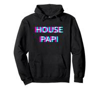 House Papi EDM Electro Music Festival Dad Father Daddy Rave Sudadera con Capucha