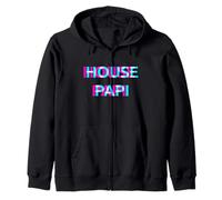 House Papi EDM Electro Music Festival Dad Father Daddy Rave Sudadera con Capucha