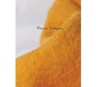 House Recipes: House Recipes: Daffodil Linen Aesthetic | Blank Recipe Book for Keeping Recipes | Black Title | Templated and blank Recipe Pages | ... | 8.5x11 inches, 120 Pages | 55+ Recipe Pages
