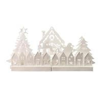 House Statue Crafting Mold, Silicone Craft Mold Set, Christmas House Statue Mold, Beginners-Friendly Casting Mold, Home Seasonal Decor Mold, Cake Decorating Mold, Postre Crafting Mold
