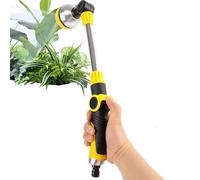 Household Car Wash Shower - Metal ABS 47,5 x 6,8 cm | Long Pole Water Nozzle Multifunctional Watering Sprayer Adjustable Spray Tool | For Car Washing Gardening Greenhouse Interior Outdoor Use