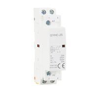 Household Contactor 2P 16A 20A 25A 2NC 2NO 1NO1NC 50/60Hz 1pcs(2P 25A 1NO1NC 220V)