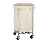Household Essentials 6421 - 1 Redondo para la Colada con Ruedas, Cobre