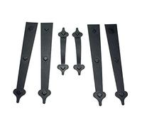 Household Essentials Hinge It Magnetic Decorative Garage Door Accents, Black