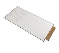 Household Essentials Quilted Table Leaf Storage Bag, Natural with Brown Trim 548-1 Bolsa de almacenamiento acolchada hojas de mesa con cremallera, 65% poliéster/35% algodón, 54.33 inches x 25.2 inches