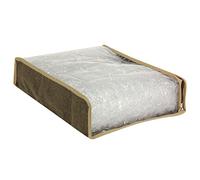 Household Essentials Set of Two Sweater Storage Bags, Coffee Linen