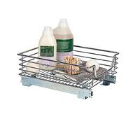 Household Essentials Sliding Under Cabinet Organizer with Bamboo Tray