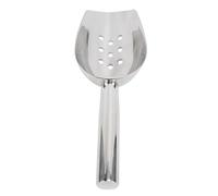 Household Kitchen,Ice Shovel 304 Stainless Steel Thickened Spoon for Tea Food Flour Popcorn Melon Shovel Candy Scoop (con agujeros)