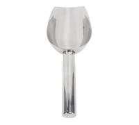 Household Kitchen,Ice Shovel 304 Stainless Steel Thickened Spoon for Tea Food Flour Popcorn Melon Shovel Candy Scoop (Sin Agujeros)