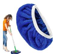 Household Replacement Mop Pads, Reusable Microfiber Mops Head Covers, Sweeping Cloth Attachments11.5cm/4.53 Inch 45.3cm/17.83 Inches for Apartment Floor Cleaning Dorm Home Hotel Use