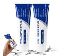 Household Waterproof Wall Repair Paste, Drywall Patch Repair Kit with Scraper, Drywall Repair Kit for Holes Cracks Nail Holes, Dents Small Damage, Dents Small Damage (2pcs)