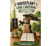 Houseplant Care & Watering Journal: Essential Tracker for Plant Lovers and Urban Gardeners
