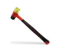 HOUSERAN Martillo de Goma, Martillo de Goma Pequeño, Martillo Nylon, Mazo de Goma para Cuero, Madera, Joyas, Plástico, 25mm