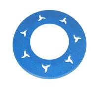 HouseVibe Disco volador para perros con textura antideslizante y material resistente a las mordeduras, frisbee aerodinámico de 8.5 pulgadas para jugar y entrenar al aire libre, color azul