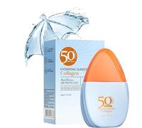 HOUSN Crema Solar Facial SPF 50+, Protección Alta UVA/UVB Protector Solar Facial, Resistente al Agua, Sin Perfume, Siliconas ni Nanopartículas