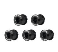 HOUSON 5 tornillos de cadena de aleación de aluminio para bicicleta, tornillos de disco MTB, tornillo de rueda de cadena para bicicleta de carretera, bicicleta de montaña, BMX doble