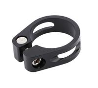 HOUSON Abrazadera de sillín de bicicleta, adaptador para tija de sillín de aluminio, aleación de aluminio, fijación para MTB y bicicleta de carretera, 31,8 mm