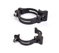 HOUSON Adaptador de abrazadera de bicicleta para desviador delantero, abrazadera de desviador, abrazadera de gatillo de bicicleta para bicicleta de carretera MT, freno frontal ajustable de 31,8 mm