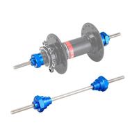 HOUSON Adaptador de eje pasante para bicicleta, Centrador Ruedas, Soporte de centrado para bicicleta de 12/15/20 mm, Rueda libre, Bicicleta de montaña, Bicicleta de carretera