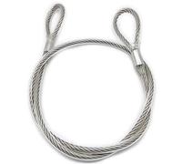 HOUSON Cables de seguridad de acero inoxidable, cable de seguridad trenzado ligero para iluminación de escenario de DJ, equipaje de bicicleta (4 mm x 5 m)