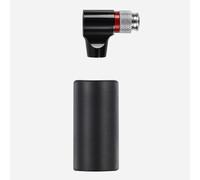 HOUSON Inflador de CO2 con manguito aislante, adaptador de bomba de CO2 para bicicleta de montaña, bicicleta de carretera, compatible con válvula Presta y Schrader