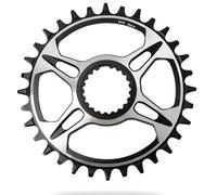 HOUSON Plato para bicicleta, Plato de 12 velocidades 32T 34T 36T 38T montaje directo Platos anchos para bicicleta Plato para bicicleta para S-himano M7100 M8100 M9100 32T