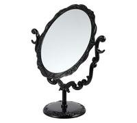 Housoutil 1 Espejo De Tocador Retro Espejo De Escritorio De De Maquillaje Retro De Tocador De Mesa Vintage De Aumento De Viaje Cosmético para Girar