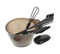 Housoutil 1 Juego aceite de peluquería hair topper ear muffs hair care Cubierta para las orejas hair dye mixing bowl tinte para el cabello colocar suite herramienta