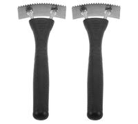 Housoutil 1 Juego Cuchillo para Pelar de Árboles Frutales Tamaño 20.5x8x3cm Mango Ergonómico y Diente Pequeño y Procesamiento de Madera Podrida para Proyectos de Injerto 2 Unidades