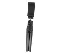 Housoutil 1 Juego Soporte para teléfono móvil pequeño trípode Cámara Multifunctional Phone Holder Tablet Stand Soporte de teléfono para Escritorio Titular de la Tableta Abdominales Black