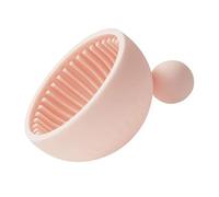Housoutil 1 Pc Almohadilla De Silicona Para Fregar Herramienta De Limpieza Accesorio De Limpieza De Herramientas De Belleza Gel De Sílice Limpio Rosa Cepillo De Sombra De Ojos
