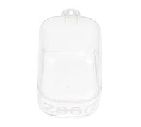 Housoutil 1 Pc Caja De Baño para Pájaros Lavabo De Ducha De Aves Bañera para Mascotas Tina De Baño para Loro Bañera De Pájaro Tinas Lavado De Perros Colgante El Plastico Jaula