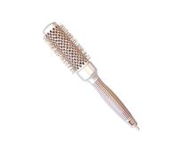 Housoutil 1 Pc cepillo de pelo profesional peine rizador ronda profesional peine redondo suministros de salón peine para rizar el cabello tubo de aluminio peine cilíndrico De las mujeres