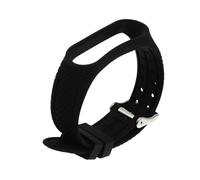 Housoutil 1 Pc Correa muñequera de repuesto pulsera de reloj inteligente accesorios para pulseras accesorios de pulseras wristband cinturón de pulsera cinturón de banda gel de sílice Black