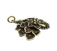 Housoutil 1 Pieza Adorno de Metal para Llaveros Chic Colgante de Diseño Creativo de Pavo Real Color Dorado Accesorio para Bolsos y Decoración de Llaves Estilo Clásico y Duradero