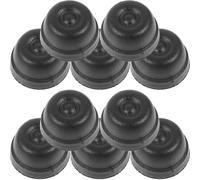 Housoutil 10 piezas Patas para Equipaje y Mochilas de Plástico Duradero de Almohadillas de Reemplazo Ligeras para Bases de Maletas y Accesorios de Viaje