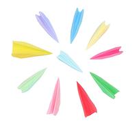Housoutil 100 Piezas Aviones Origami Juguetes Interactivos para Jardín de Infancia Seguro Olor para Manualidades y Lanzables