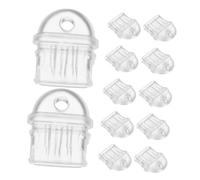 Housoutil 100 Piezas Tapones Polvo USB C Transparente Protección para de Carga Tipo C Pequeña de PVC para Smartphones y Tablets Fácil Instalación y Retirada