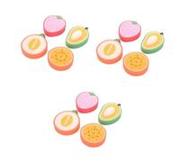 Housoutil 12piezas Esponjas Forma Para Mango Melón y Efectivas Limpieza y Relajante