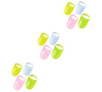 Housoutil 12piezas Extensor De Grifo Ajustable Para Rosa Verde Azul Amarillo Adaptador Para Lavabo Cocina y Baño Fácil Instalación y Material Seguro