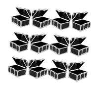 Housoutil 12piezas Mini Cofre del Tesoro Pirata de Cofres del Tesoro para Fiestas Joyero Vintage para Decoración de Halloween Caja Hueca para Dulces