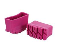 Housoutil 2 fundas antideslizantes para pies de escalera, fundas protectoras duraderas para estabilidad, diseño antideslizante para uso doméstico, material de goma flexible