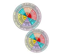Housoutil 2 Hojas Pegatinas Decorativas de Emocional Autoadhesivas Laptop y Teléfono de Adherencia Fuerte Colores Vibrantes Manualidades y Scrapbooking