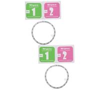 Housoutil 2 Piezas anillo de escala de bisel protector de bisel de reloj accesorio práctico de reloj decoración del del inteligente es relógios ver suministros