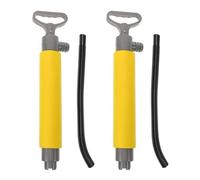 Housoutil 2 Piezas Bomba de Achique Manual para Kayak y Pequeñas | Mango Ergonómico, Sistema Portátil de Bombeo a Mano, Succión Elástica Integrada, para Navegación y Emergencia