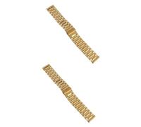 Housoutil 2 Piezas Correa los hombres pulseras cuero stainless steel reloj band señoras relojes reloj para hombres banda liberación rápida pulseras para compatible mirar Gen