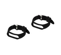 Housoutil 2 Piezas Correa Pulsera De Reloj Inteligente Pulsera De Repuesto Accesorio De Pulsera Concha De Reloj Cinturón De Banda Inteligente Marco De Reloj Simple Gel De Sílice Muñequera