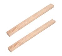 Housoutil 2 Piezas de Reemplazo de Mango de Madera, Adecuado para Uso en Jardinería y Corte, Mango Resistente y Compatible para Herramientas de Mano