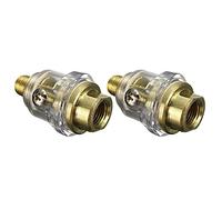Housoutil 2 piezas Mini Engrasador Neumático Línea Accesorios de Lubricación para Herramientas Neumáticas Rendimiento y Durabilidad