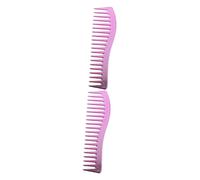 Housoutil 2 Piezas Peine Para Cabello Graso Señoras Pelucas Peluquín Para Hombre Estilismo Cepillo De Bambú Peines De Peluquero Para Hombre Peines Mojados Abdominales Moda Suministros Perder